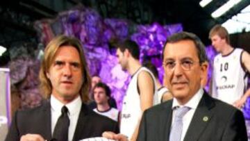 José Luis Bilbao, diputado de Vizcaya por el PNV, con Gorka Arrinda.