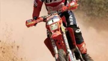 <b>CERCA DEL TRIUNFO.</B> Todo apunta a que Esteve, salvo sorpresa mayúscula, volverá a ganar una prueba en la que ya ha cosechado importantes éxitos.