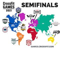 Listado de Semifinales de CrossFit y detalles sobre Last Chance Qualifier