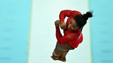 Biles will also compete in the balance beam final and is looking to add to her haul of three gold medals at the 2024 Olympics.