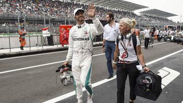 Lewis Hamilton, de Mercedes.