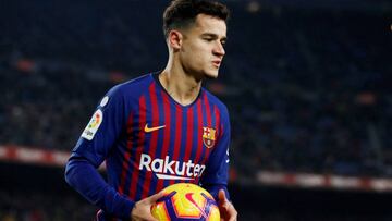 Coutinho se refugia en el clan brasileño para salir del bache