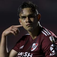 Borré: "Estoy en River dándolo todo para llegar a la Selección"