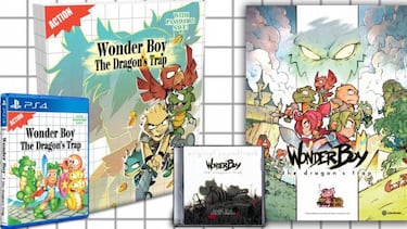 Así es la edición física coleccionista del remake de Wonder Boy