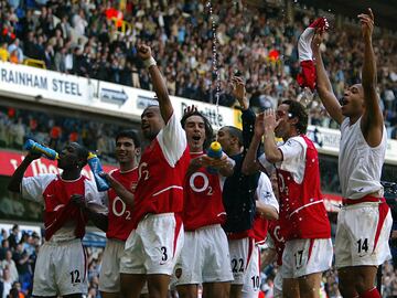 Una Premier, una FA Cup y una Community Shield fue el palmar¨¦s conseguido en su etapa en el Arsenal.