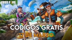 Free Fire | Códigos de hoy martes 17 de marzo de 2026: recompensas gratis
