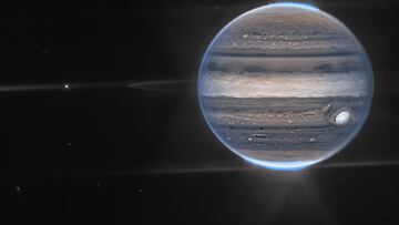 NASA revela impresionantes imágenes de Júpiter con James Webb