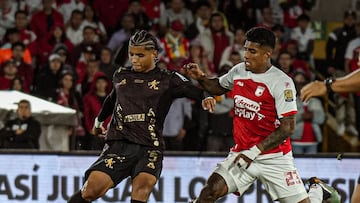 JOSEN ESCOBAR Y HAROLD SANTIAGO MOSQUERA LIGA BETPLAY | SANTA FE – AMÉRICA