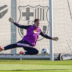 Ter Stegen regresa a una lista...¡198 días después!