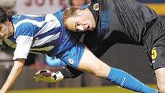 Un error de Munúa premia la constancia del Villarreal