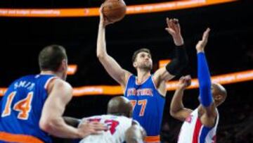 Andrea Bargnani termin&oacute; con 25 puntos.