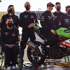 Ana Carrasco presenta su Kawasaki para el Mundial 2021
