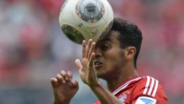 Thiago Alcántara, con el Bayern de Múnich.
