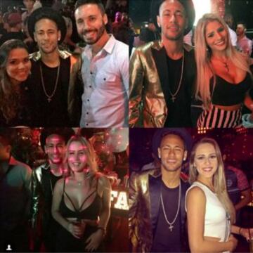 Neymar se va de fiesta por Londres