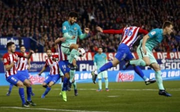 Atletico Madrid versus Barcelona