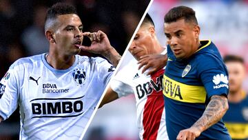 El colombiano llegó del Atlético Nacional al Monterrey. En la afición del norte sólo queda el recuerdo de sus golazos. Arribó a los bosteros en 2016.