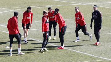 Atlético return to the training ground... without Carrasco