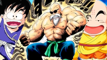 Dragon Ball Banpresto figuras Mutenroshi Goku Krillin