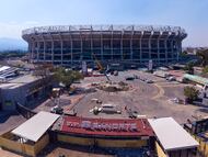 Así luce el estadio Ciudad de México a 8 días de su reapertura