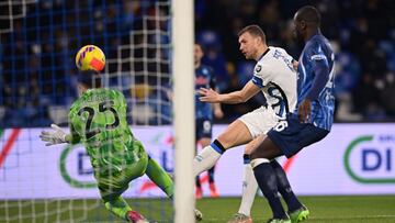 David Ospina en un partido del Napoli en Serie A