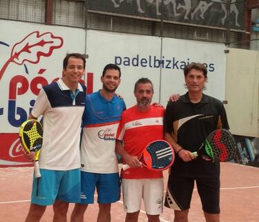 Guerrero se suma al pádel en el que Puyol es un adelantado