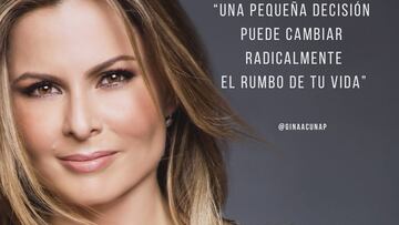 La expresentadora Gina Acuña reveló que desde hace cinco años se retiró de los medios de comunicación para dedicarse al bienestar.