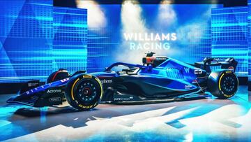 Williams presentó la decoración de su FW45. El coche de Oxford incorpora a su paleta de colores el logo de Gulf, una marca con mucha historia en el automovilismo. Más bien, se lo han robado a McLaren. El monoplaza real que pilotarán Alex Albon (Tailandia, 26 años) y Logan Sargeant (Estados Unidos, 22 años) tendrá que esperar, aún están con los remates.