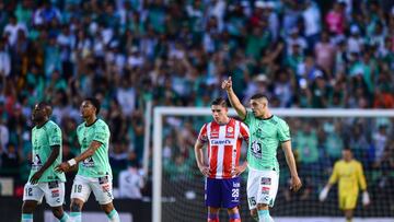 during the game Leon vs Atletico San Luis, corresponding to Round 10 of the Torneo Clausura 2023 of the Liga BBVA MX, at Nou Camp Stadium, on March 04, 2023.
<br><br>
durante el partido Leon vs Atletico San Luis, Correspondiente a la Jornada 10 del Torneo Clausura 2023 de la Liga BBVA MX, en el Estadio Nou Camp, el 04 de Marzo de 2023.