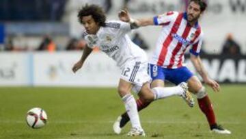 Marcelo: "El Atlético sólo juega de una manera: al pelotazo"