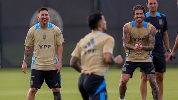 The centre-back gave his thoughts on Argentina’s chances of retaining the Copa América this summer as looked ahead to the upcoming friendlies against Ecuador and Guatemala.