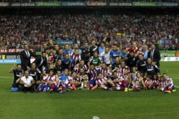 Otro triunfo fue en agosto del 2014. El Cholo volvió a vencer al invencible. Consiguió la Supercopa de España contra el Real Madrid en un partido de vuelta para el recuerdo.