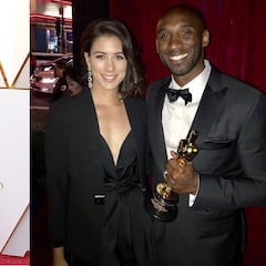 Garbiñe Muguruza deslumbra en la alfombra roja de los Oscar