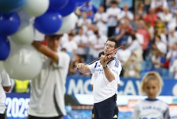 Un momento del homenaje final.