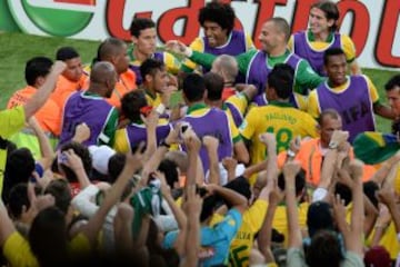 Las imágenes de la gran final de la copa de Confederaciones.