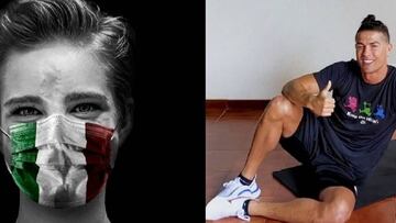 El reto de una esgrimista italiana paralímpica a Cristiano Ronaldo