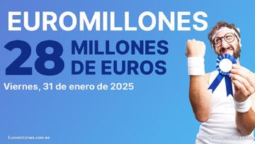 Euromillones: comprobar los resultados del sorteo de hoy, viernes 31 de enero