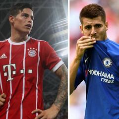 El Madrid lleva menos goles que James, Morata y Mariano