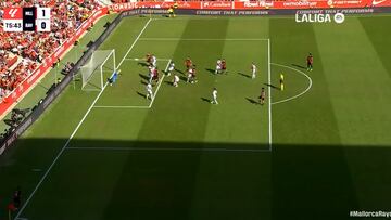 Aerolíneas Muriqi: cabezazo descomunal para tumbar al Rayo en Son Moix