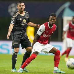 Cristian Borja: cómo fue su útlima temporada en el Sporting Braga