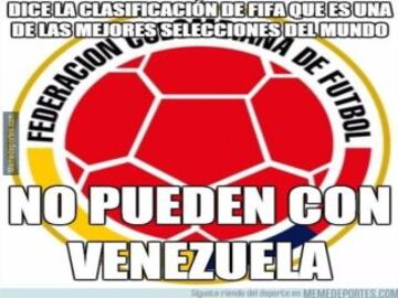 'memes' que dejó el debut de Colombia ante Venezuela