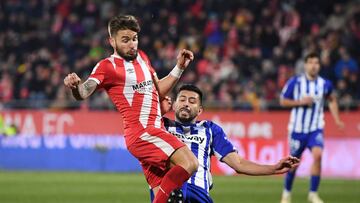 Portu, durante el último partido contra el Alavés.