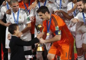 El 20 de diciembre de 2014 el Real Madrid vence al San Lorenzo en la Final del Mundial de Clubes y levanta el cuarto trofeo del año