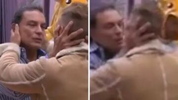 Así fue el beso de Osvaldo Ríos y Salvador Zerboni en ‘La Casa de los Famosos’