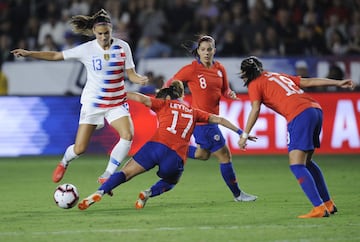 Las mejores imágenes del duelo de la Roja ante Estados Unidos