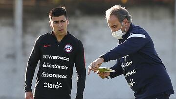 Martín Lasarte, seleccionador de Chile.