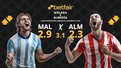Málaga CF vs. UD Almería: horario, dónde ver, pronósticos y clasificación