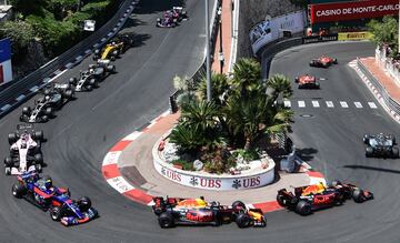 Circuito callejero de Montecarlo en Mónaco.