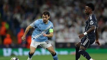 Bernardo, en un partido de esta temporada ante el Real Madrid.
