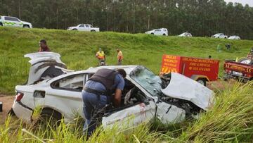 El jugador sudafricano Ngcongca muere en accidente de tráfico