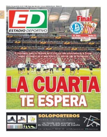 Portadas de la prensa deportiva